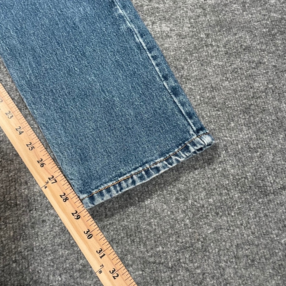 Levi's 502 Regular Fit Straight Leg Jeans Mens Blue Denim 33x30 34x29*‎ - Picture 6 of 12